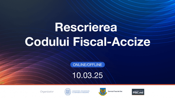 Sesiune de informare: „Rescrierea Codului fiscal - Accize”