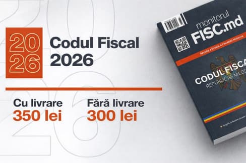 CODUL FISCAL 2026 este DISPONIBIL în format FIZIC !!!