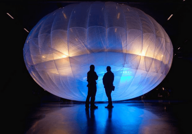 Google запускает 300 стратостатов для раздачи интернета