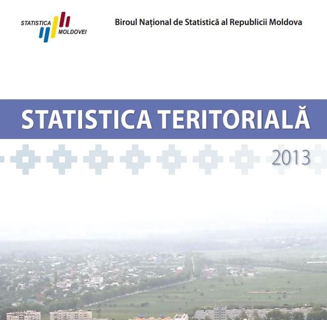 Pentru prima dată a fost editată publicația ”Statistica teritorială”