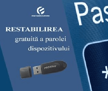 Restabilește gratuit parola dispozitivului semnăturii electronice