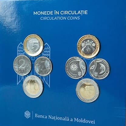 BNM a lansat în circuitul numismatic un set de monetărie