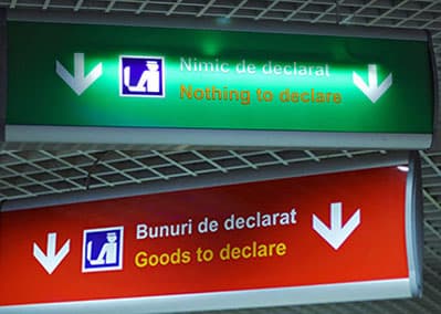 Serviciul Vamal al RM: Cum să declaraţi corect mărfurile la Aeroport