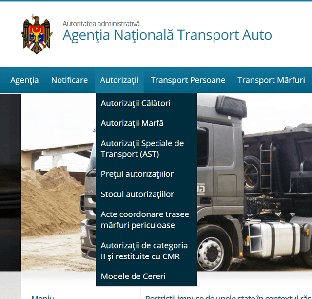 Conceptul SMI în domeniul transportului rutier, publicat