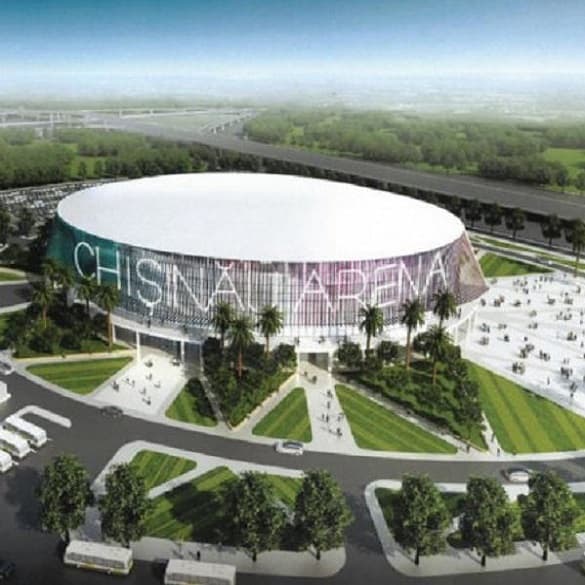 Готовность «Arena Chișinău» составляет 65%