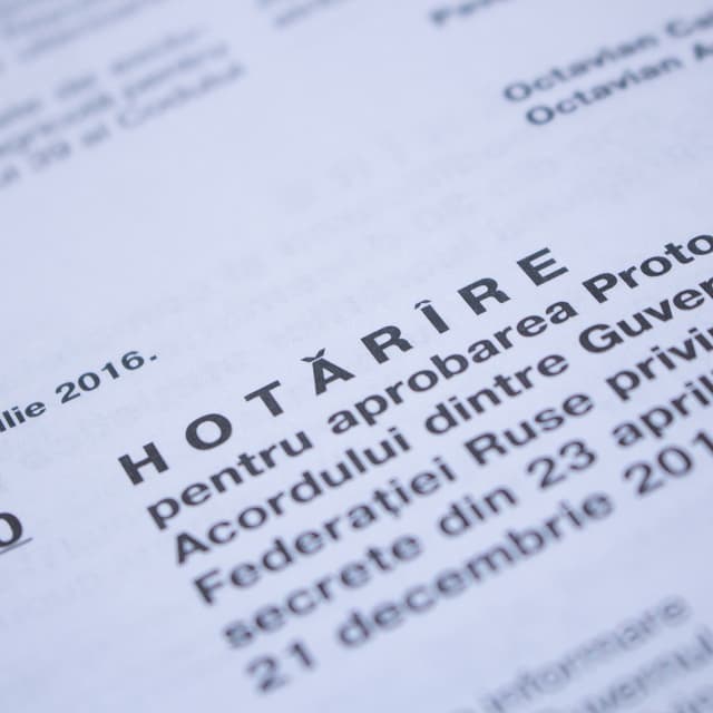 Ce acte vor fi publicate în Monitorul Oficial din 9 noiembrie