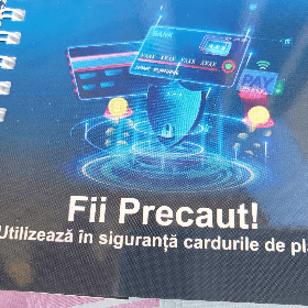 Fii precaut! Utilizează în siguranță cardurile de plată!