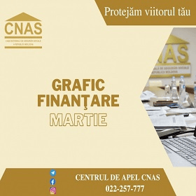 CNAS: plata indemnizațiilor în luna martie