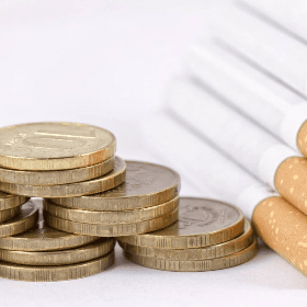 Aplicarea, din 1 aprilie, a prețului de referință la ţigarete şi ţigări de foi 