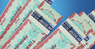 Design-ul mărcii „Timbru de acciz/Timbru de consum”, ce se va aplica din 1 ianuarie 2024, elaborat