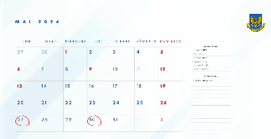 Calendarul fiscal al contribuabilului pentru luna mai 2024