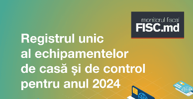  Registrul unic al ECC, completat