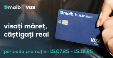  Maib: Visa business - visați măreț, câștigați real 