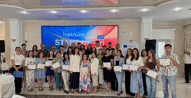 100 de tineri antreprenori instruiți în cadrul celei de-a doua runde a programului pentru START UP-eri, desfășurat la Bălți