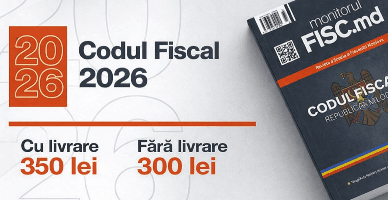 CODUL FISCAL 2026 este DISPONIBIL în format FIZIC !!!