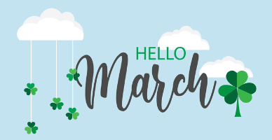 Important în luna martie  