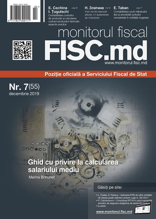 monitorul fiscal FISC.md