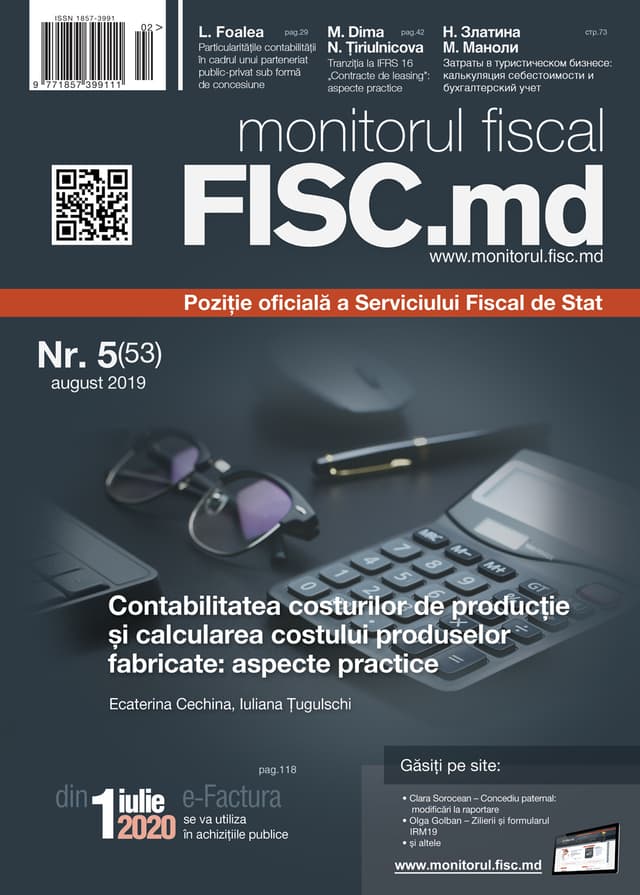monitorul fiscal FISC.md