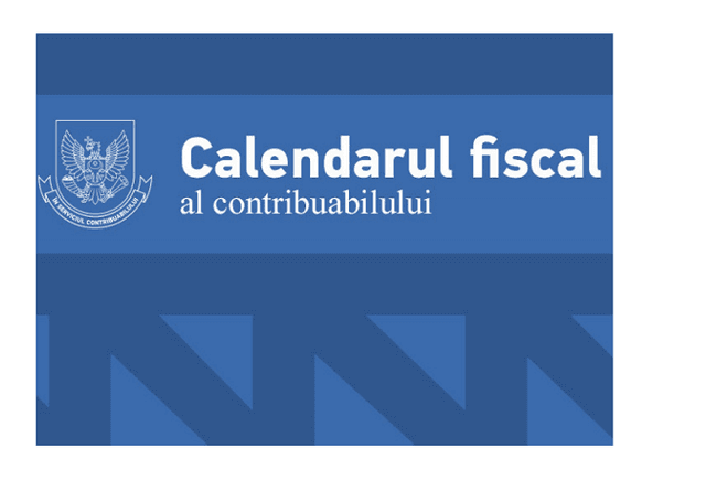 Calendarul fiscal al contribuabilului pentru luna aprilie 2019
